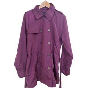 Lands' End Purple Women's Blazer